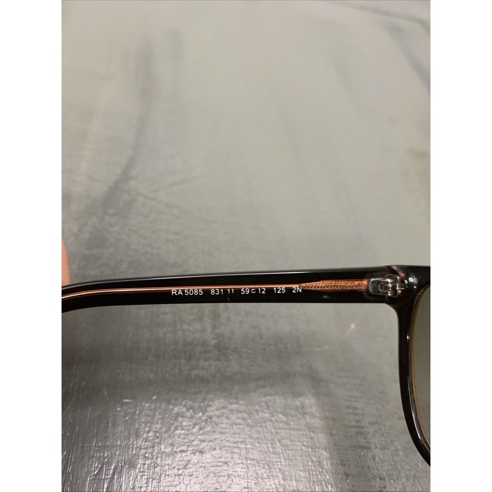Ralph Lauren Sunglasses RA5085 831/11 Peach Black Frames Womens Ladies - Picture 6 of 10